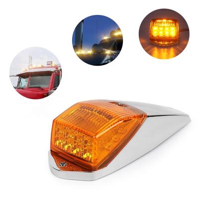 China Amber Roof Marker Lights For Kenworth Peterbilt Freightliner Truck Cab Beacon OVOVS Heavy Duty Truck Cab Beacon Lights for sale