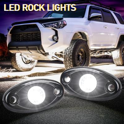 China Boat truck car utv atv 4x4 OVOVS offroad hot sale 2inch led rock light pods 9w led rock light for atv mini truck4x4 utv for sale