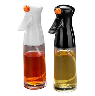 China Hot Selling BBQ BBQ Kitchen Tools Olive Oil Sprayer Bottle Plastic Glass Oil Vinegar for sale