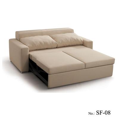 China Modern And Luxury Leather Sofa Cover Sectional Hotel Sofa Bed for sale