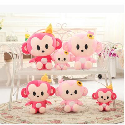 China Wholesale Custom Top Quality 3D Promotion Lovely Cute Cute Monkey Plush Soft Toy Gifts Or Toy for sale