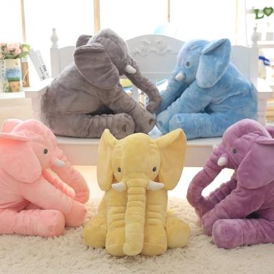 China Promotion hot sale 60cm cute cheap baby elephant doll plush toy gifts or cute toy for sleeping for sale