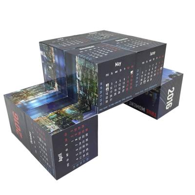 China Custom magnetic folding puzzle square office gift promotion cartoon toy custom logo magic cube for sale