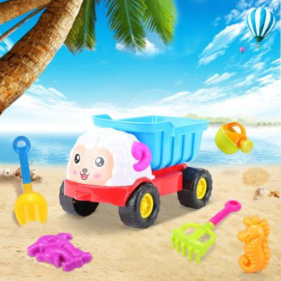 China Unique Amazing PP Sandbox Trucks Water Games Toys Beach Set Toy for sale