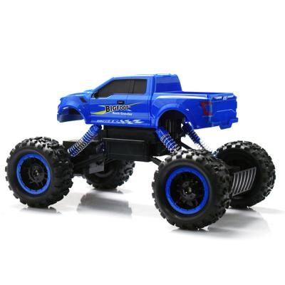 China 4 Channel 2019 New Powerful Off-Road High Speed ​​RC Car Shockproof Climbing Toys With LED Light for sale