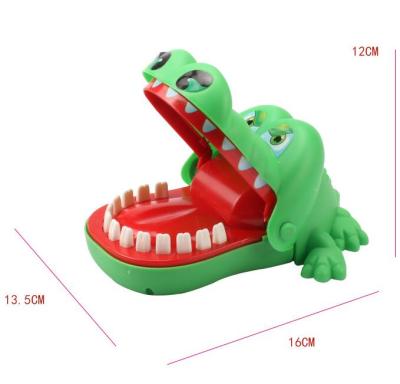 China Wholesale big crocodile toy shark game crocodile parent-child trick finger-pulling tooth-pulling toys. 16*13.5*12cm for sale