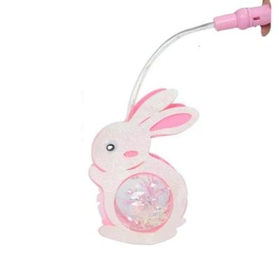 China New Children's Toy Fiber Lovely Cartoon Luminous Portable Projection Lantern Star Ball Luminous Lantern for sale