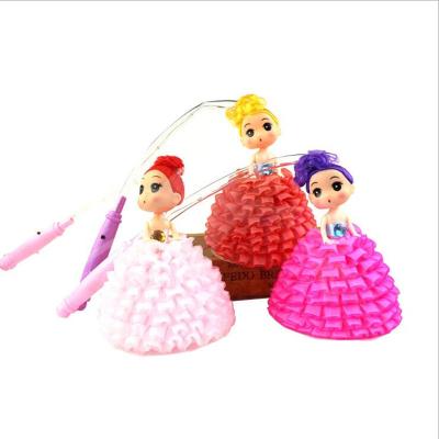 China Hot Sale Children's Doll Fiber Doll Halloween Handheld Toy Confused Luminous Instant Lantern Handheld Doll for sale