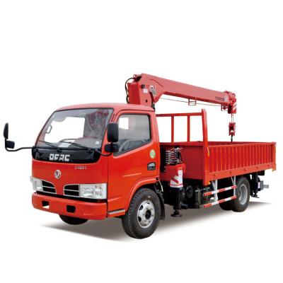 China Construction Lifting Mobile Truck Mounted Crane 4 Ton With Working Basket for sale