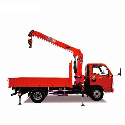 China Mini Lorry Truck Crane With 4 Ton Lifting Capacity High Operating Efficiency Guaranteed for sale