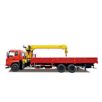 China 16 Ton Straight Boom Truck Crane Construction Lifting With 18.8m Max. Lifting Height for sale