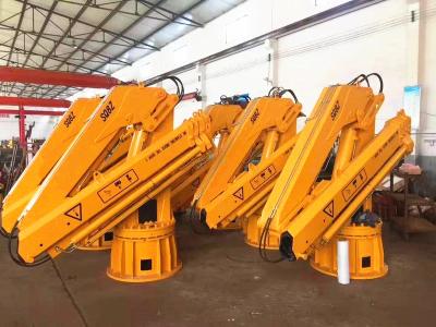 China 2 - 25 Tons Hydraulic Marine Cranes 360 Degree Slewing Angle Offshore Cranes for sale