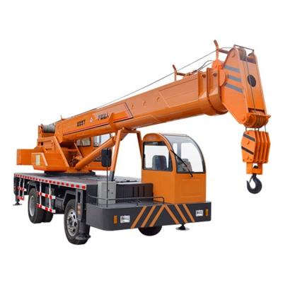 China 6 ton 12 ton mobiele 4x4 vrachtwagen kraan hydraulische arm voor zwaar werk Te koop