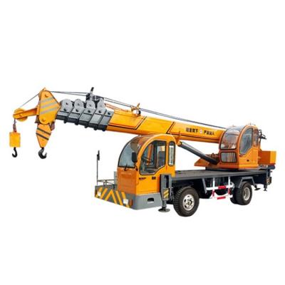 China SQ12 12 TON Straight Boom Mobile Truck Crane auf hausgemachtem Chassis für Ihre Anforderungen zu verkaufen