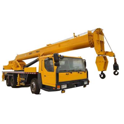 China Hydraulic Straight Arm Boom Crane 12 Ton 16 Ton Truck Crane with Homemade Chassis for sale