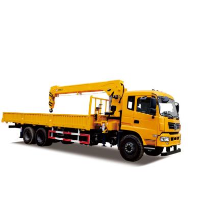 Cina 16 tonnellate elettrico idraulico telescopico boom gru mobile camion montato 6x4 Dongfeng gru in vendita