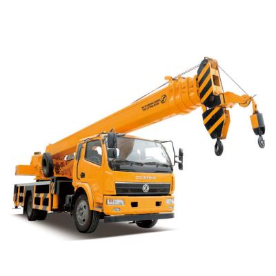 China Dongfeng 4x4 Heavy Mobile Truck Crane Hydraulic 10 12 16 ton Straight 5 Sections QY16 for sale