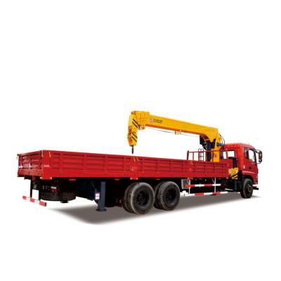 中国 High Performance Mobile Crane 12 Ton Straight Boom Hydraulic Truck Mounted Crane 販売のため