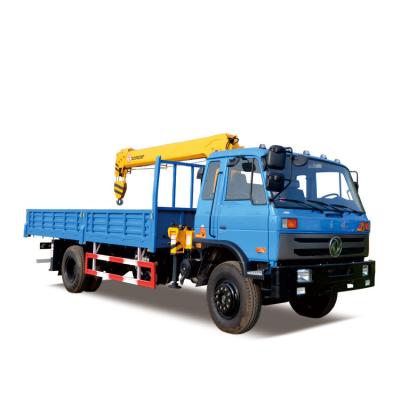 China 6 Ton Truck Mounted 6 Wheels Truck With Crane Mobile Lorry Crane for sale