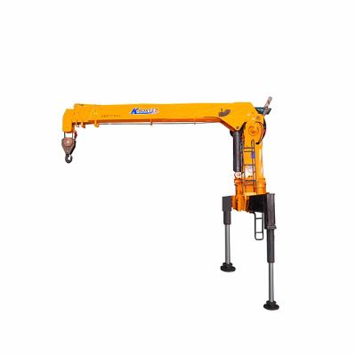 China New Technology 10 Ton Mobile Straight Arm Truck Mounted Crane for sale