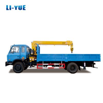 China China Construction Concurrerende prijs 6,3 ton Stiff Arm Mobile Truck Crane met hoge prestaties Te koop