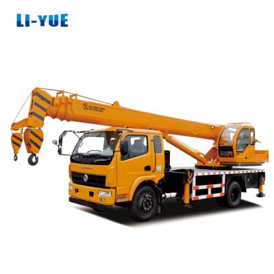 China Industrial Construction Mobile Crane 10 Tons Telescopic Boom Truck Crane Hot Sale for sale