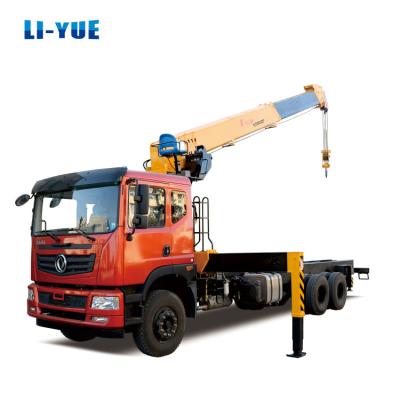 China 10 Ton Truck Mounted Crane Mini Truck Mounted Crane Telescopic Boom Crane à venda