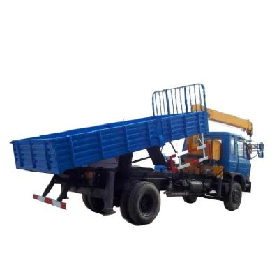 China High Performance 5 Ton hydraulic mobile truck mounted crane telescopic boom en venta