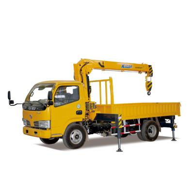 China 3.2 Tons Manipulator Telescopic Boom Right Hand Drive Truck Mounted Crane for sale