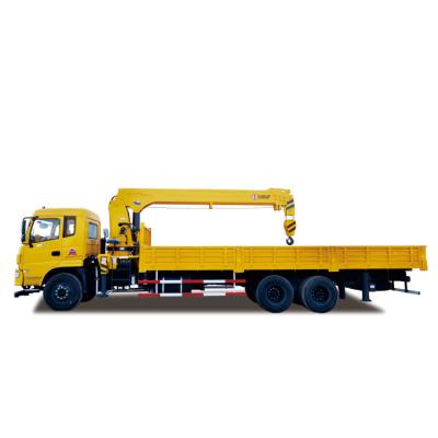 China Factory Customized 12 Tons Small Hydraulic Lifting Truck Mounted Telescopic Boom Crane For Sale for sale