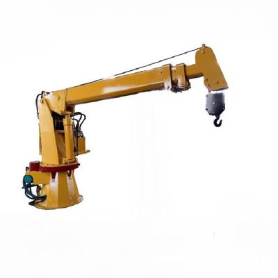 中国 5 Tons Hydraulic Marine Crane with compectitive price for sale 販売のため