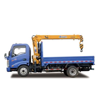 China 8  Ton Hydraulic Straight Boom Crane Dongfeng 4x2 Cargo Truck zu verkaufen