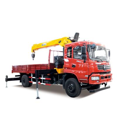 China High Performance 8 Ton Mobile Lorry Crane Telescopic Lifting Small Truck Mounted Cranes For Sale zu verkaufen