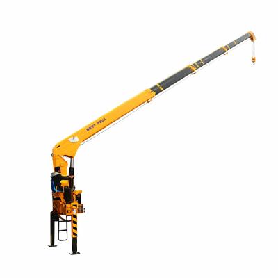 China Building Lifting Crane Straight Boom Crane 12 Tons Truck Mounted Cranes With Dongfeng Truck for sale