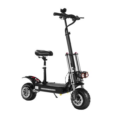 China Free Shipping EU/US Warehouse Dual Motor 5600W Powerful Cheap Electric Scooter Unisex 2023 60V 38Ah Adult Wide Wheel Fat Tire for sale