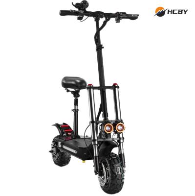 China Free Shipping EU/USA Warehouse Unisex 60V 38Ah Dual Motor 5600W 11Inch Adult Electric Scooter for sale