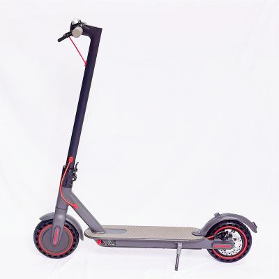 China Unisex 36v10.4ah 350w motor 8.5inch tires double suspensions folding electric scooter for sale