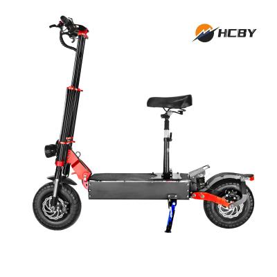 China 2023 Drop Shipping 60v 38ah Off Road Double Motor Super Power 5600w Portable Electric Scooter Long Range Unisex Foldable Full Suspension for sale