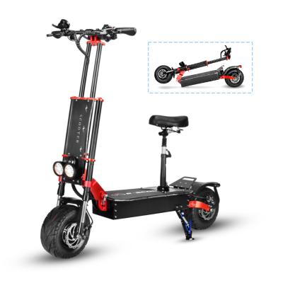 China HCBY S4 13inch 60v 43ah 5600w High Power Unisex Electric Scooter Adult With Seat for sale