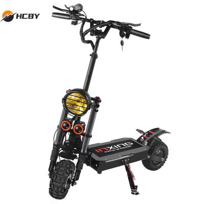 China 2023 HCBY 5600w Motor Unisex Powerful Adult Foldable Self Balancing Electric Scooters for sale