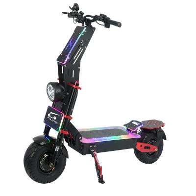 China Electric scooter 13 inch vacuum tires scooter 60v 45ah 8000w motor high power unisex smart lcd display electric for sale