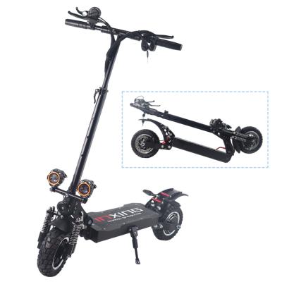 China Elektroroller 52v Battery 45km/h 100km Motor1200w Unisex Folding Electric Mobility Scooters Powerful Adult for sale