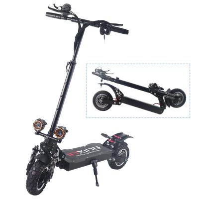 China New Year Christmas Gift Unisex Electric Scooter Double Motor Adults 10 Inch Big Wheel Off Road Wide Scooter Electric for sale