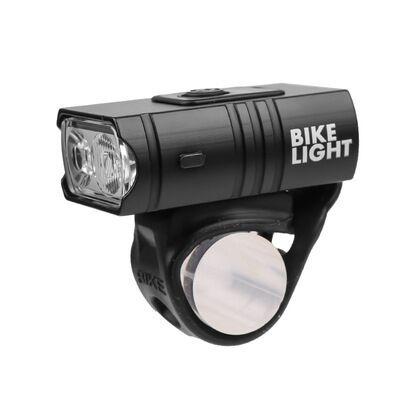 China Alumunium Alloy Night Accessories Smart Rechargeable Screen Displays Ultra-Bright Bike Mount Light for sale