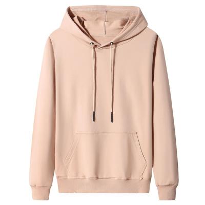 China Manufacturers Hoodies 310gsm Terry Custom Logo Solid French Hoodie Men Wholesale Anti-wrinkle for sale