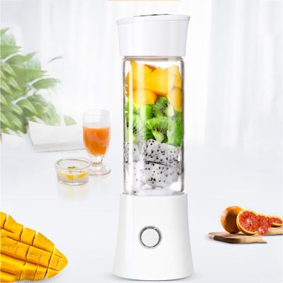 China Hot Selling Convenient 480ml Fruit Juice Electric Wireless Rechargeable Personal Juicer Portable Blender Mini Juicer Usb Mixer Smoothie for sale