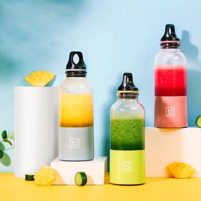 China Car 500ml 2600mah Usb Charging Juicer Electric Portable Blender Professional Handheld Blender for sale