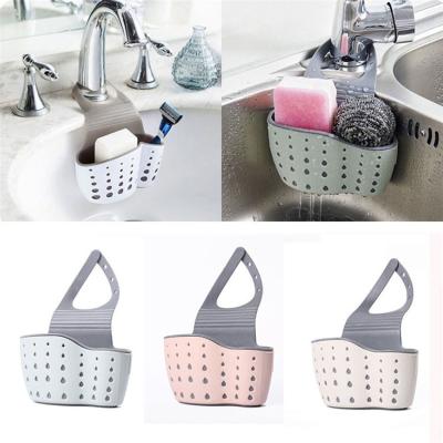 China Viable Sundries Silicone Sponge Holder Sink Cart Soap Holder For Kitchen Plastic Sink Drain for sale