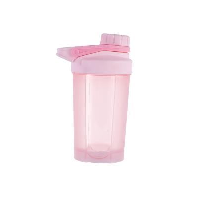 China Sustainable Cheap Price PP 500ml BPA Juice Plastic Free Protein Shaker Drinking Bottle for sale