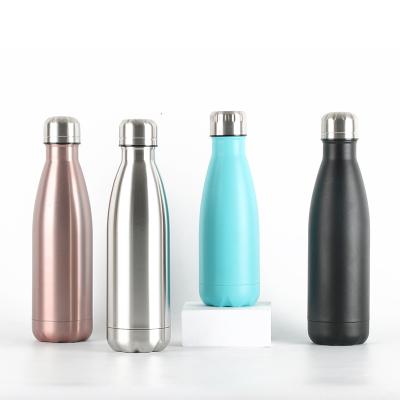 China 500ml Stainless Steel Cola Shape Sustainable Water Bottle Thermos Cups for sale